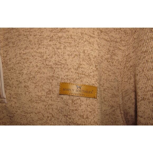 New Simply Southern Pullover Fleece Mens Sz L - Picture 4 of 7